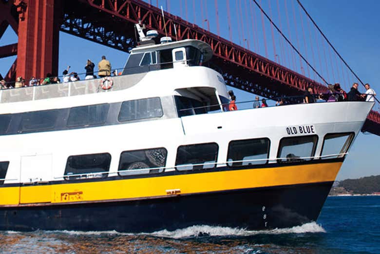 Traversée de la baie de San Francisco en ferry jusqu'à Sausalito