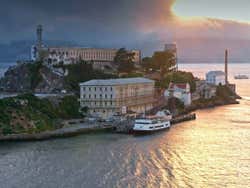Coucher de soleil sur Alcatraz