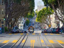 Un tramway de San Francisco, ligne F