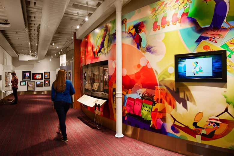 Exposition au Musée de la famille Walt Disney